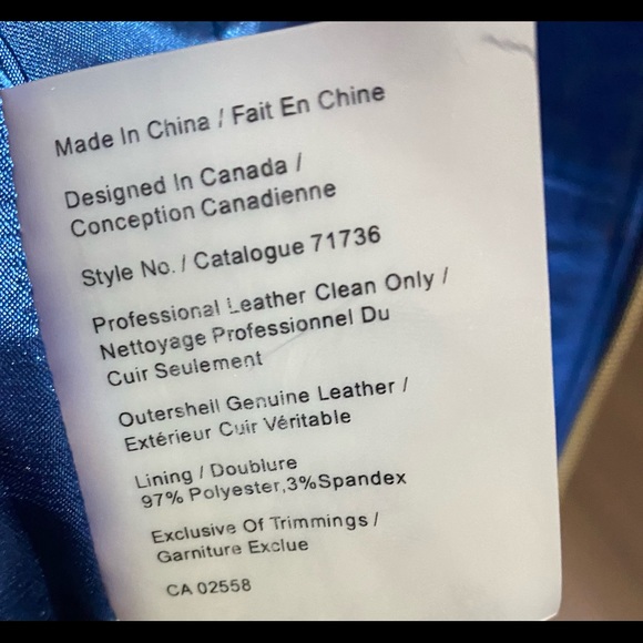 Danier Leather Jacket - Picture 5 of 6